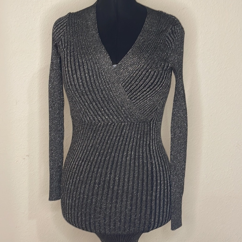 Black Large bodycon sparkle dress